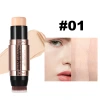 Double-head cross-border high-gloss brush, natural three-dimensional effect, contour contouring and concealing high-gloss pen, halal certification Application Scenario